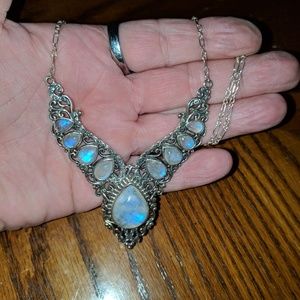 Moonstone necklace